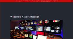 Desktop Screenshot of hopewell-precision.com